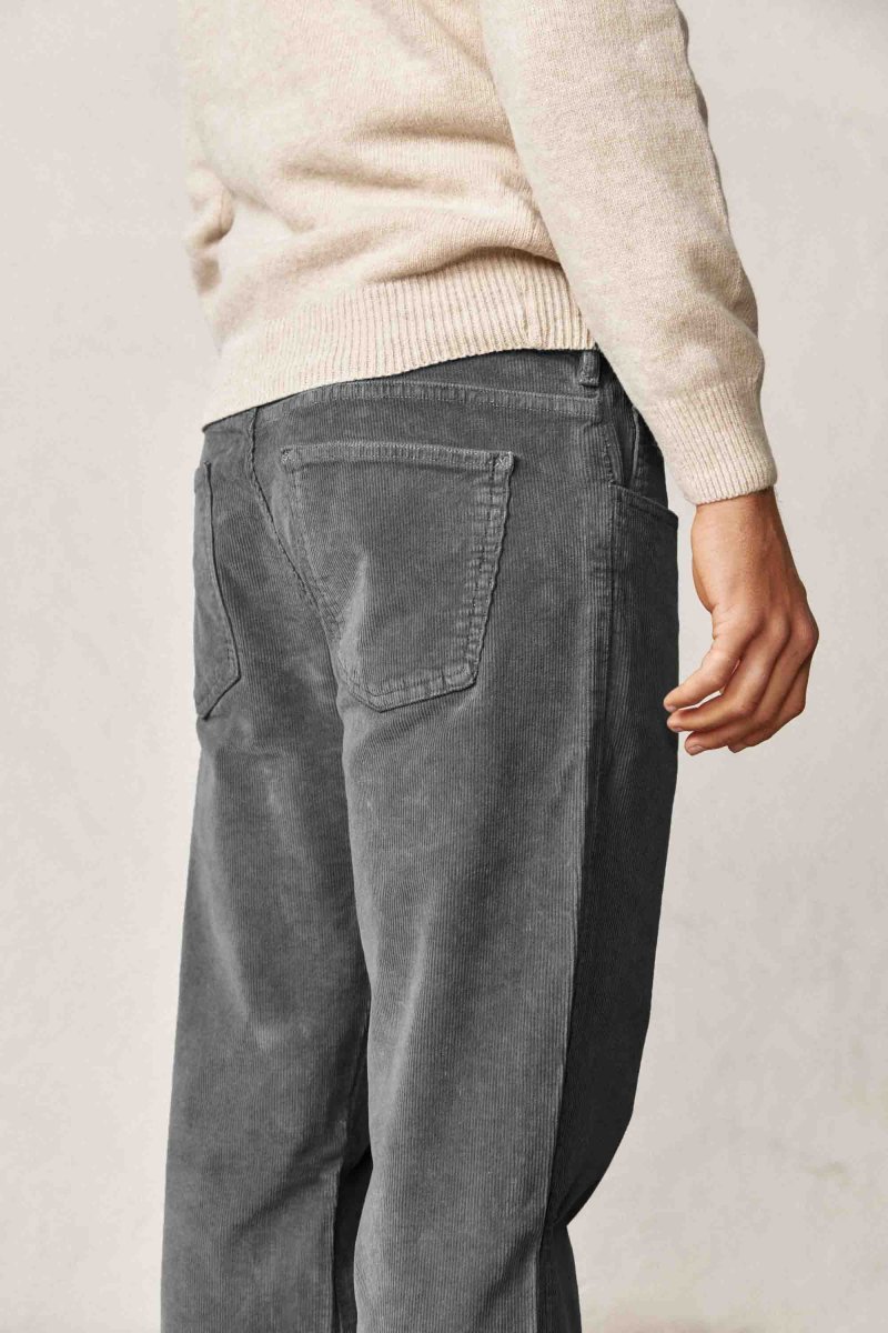 Pantalón Cinco Bolsillos Micropana - Gris - Imagen 3