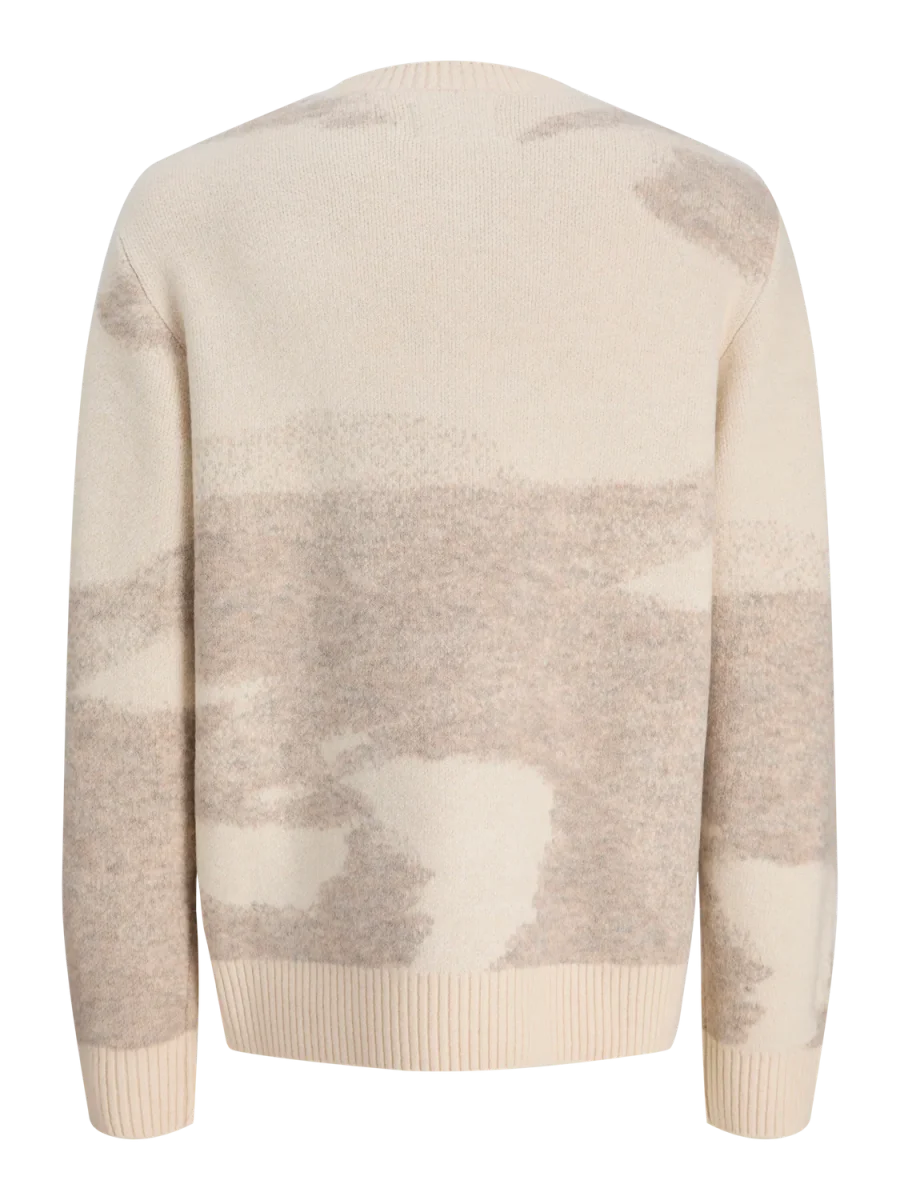 SWEATER RELAXED DE PUNTO FLARE - Rainy Day AOP:PALOMA - Imagen 7