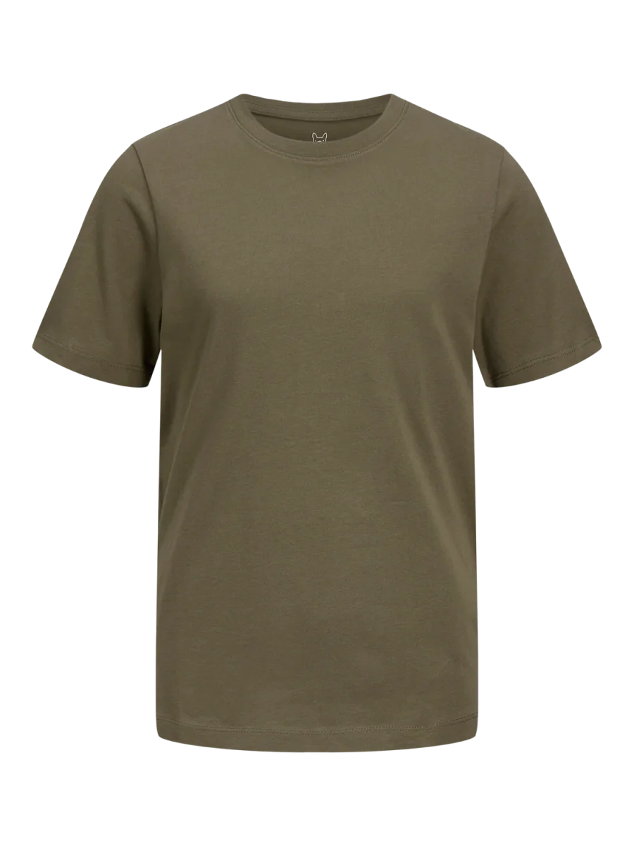 CAMISETA REGULAR ORGANIC JNR - Olive Night - Imagen 6