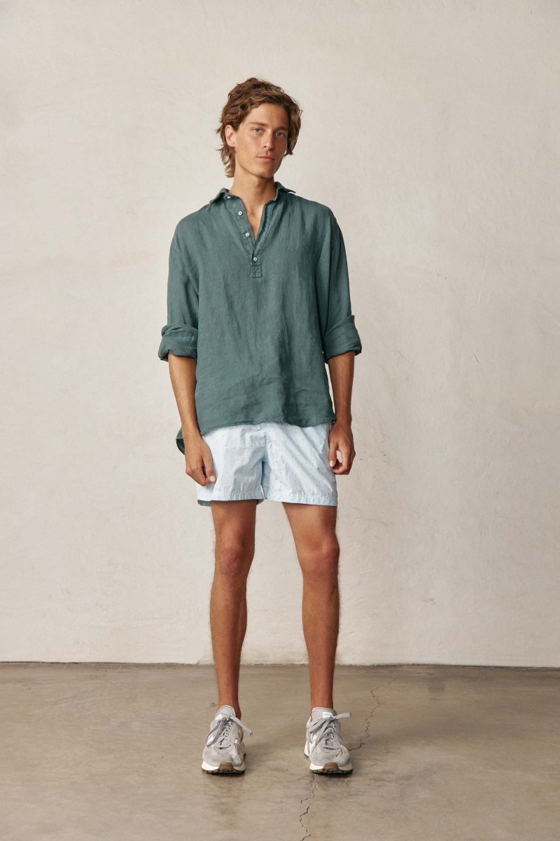 Polera de Lino - Verde - Imagen 3