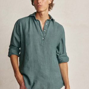Polera de Lino - Verde