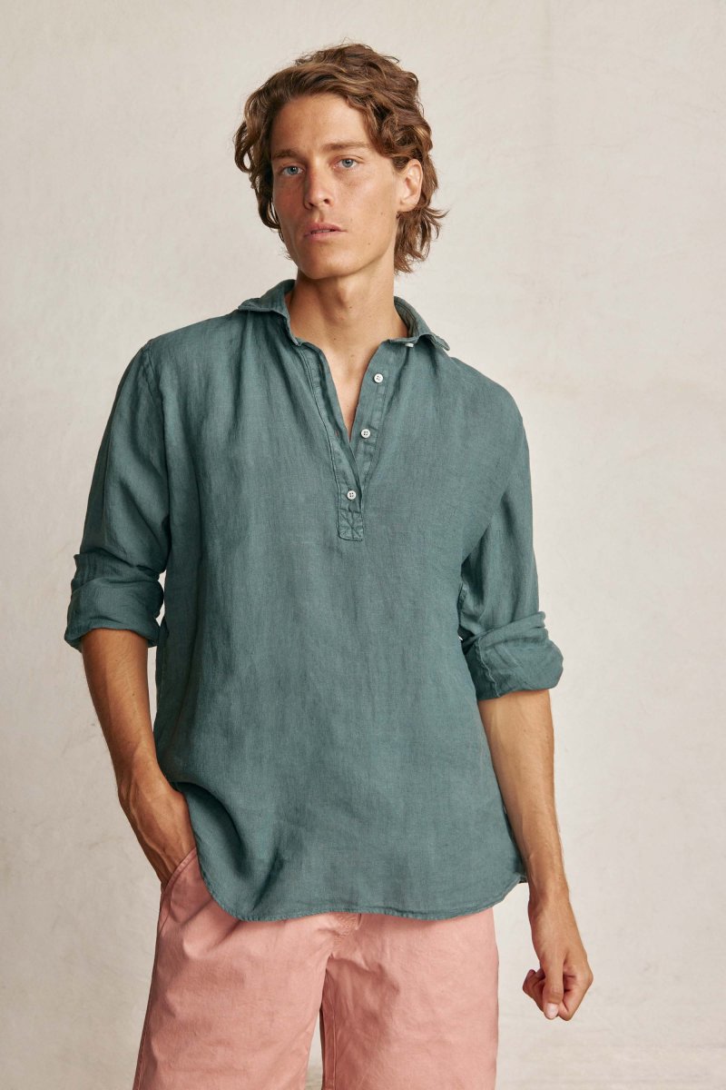 Polera de Lino - Verde - Imagen 2
