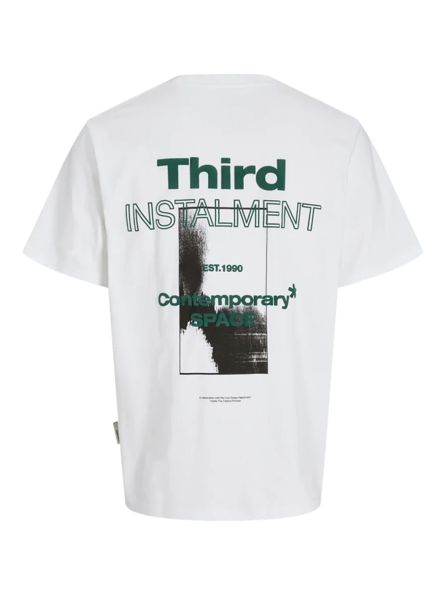 CAMISETA REGULAR ESTAMPADA MOTION JNR - Bright White - Imagen 3