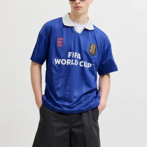 CAMISETA RELAXED POLO FIFA - True Blue