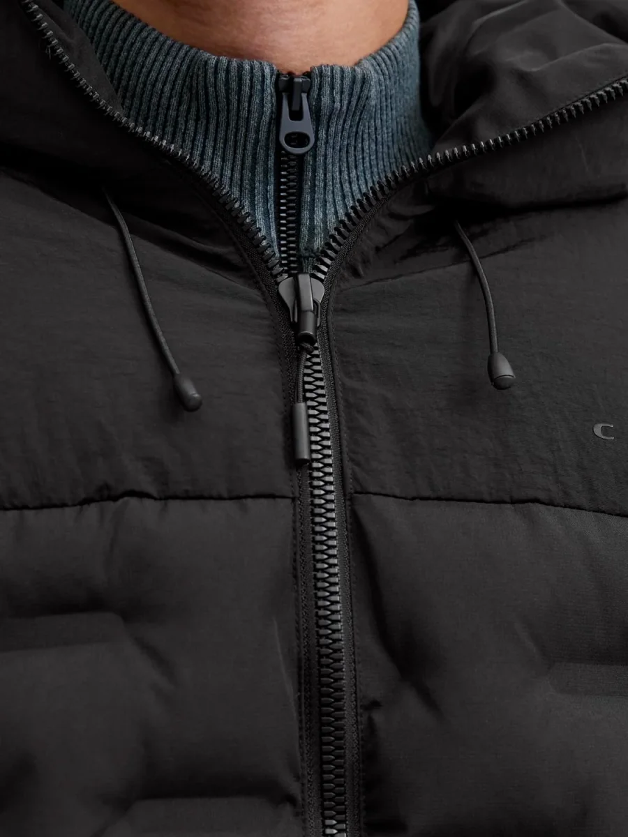 CAMPERA PUFFER POINT - Black Detail:BLOCKING - Imagen 7