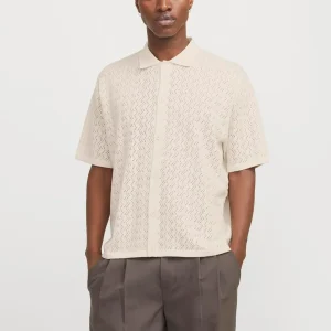 POLO LOOSE TEJIDO RAYAS TYLER - Sea Salt