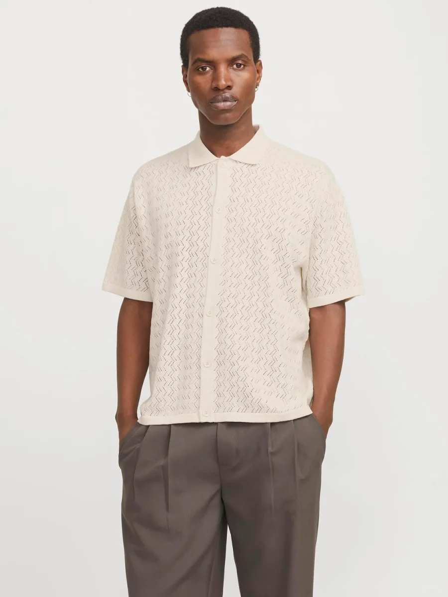 POLO LOOSE TEJIDO RAYAS TYLER - Sea Salt