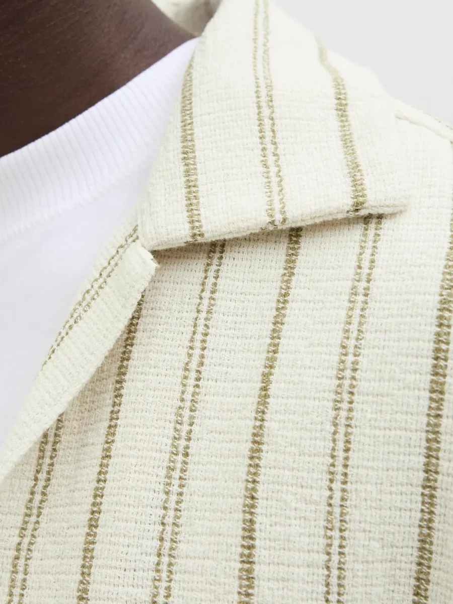 CAMISA RELAXED RAYAS COBA - Cedar - Imagen 9