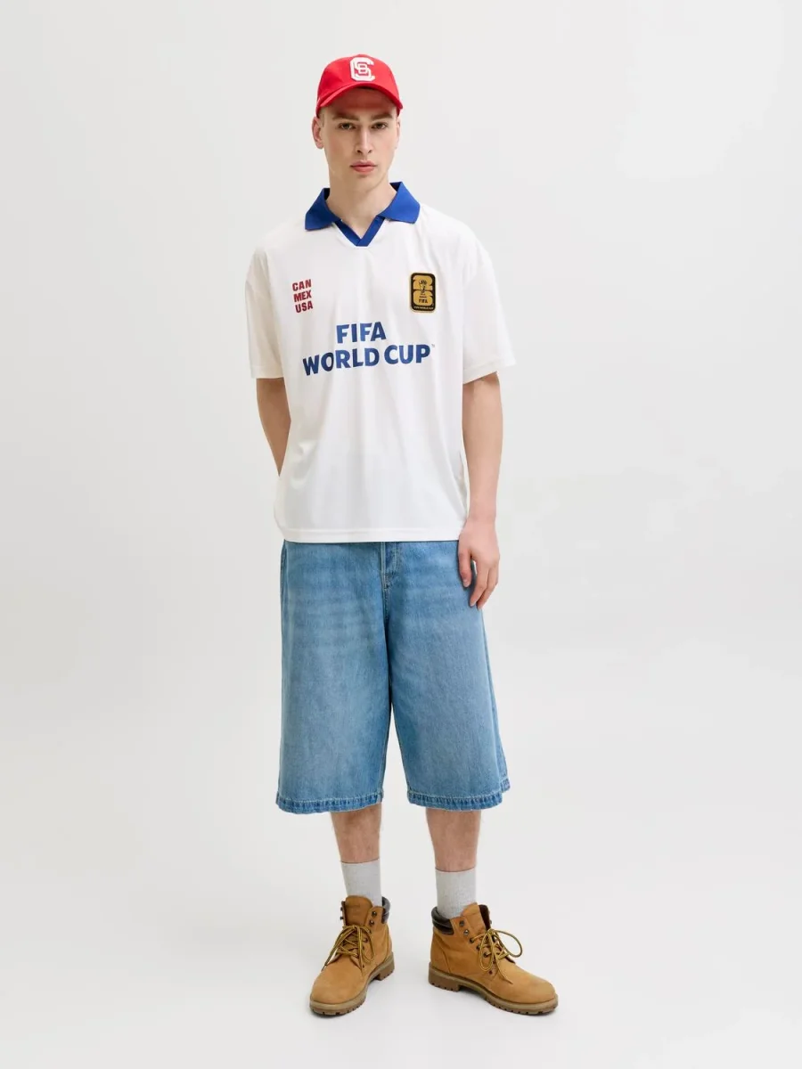 CAMISETA RELAXED POLO FIFA - Snow White - Imagen 3