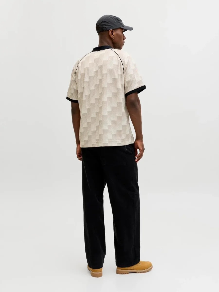 CAMISETA LOOSE POLO FÚTBOL - Sweet Corn AOP:AOP - Imagen 5