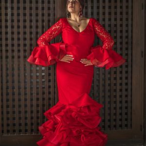 MODELO ENCAJE  ROJO