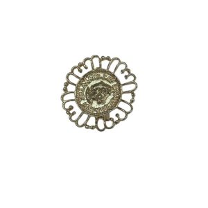BROCHE DORADO MONEDA