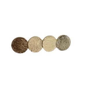 BROCHE CIRCULOS DORADO