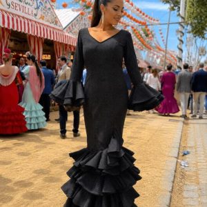 MODELO ANA NEGRO LUNAR PEQUEÑO BLANCO