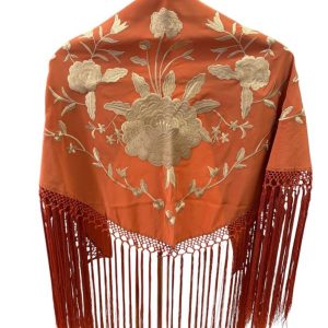 MANTONCILLO M3 BORDADO OCRE BEIG