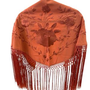 MANTONCILLO BORDADO M3 OCRE