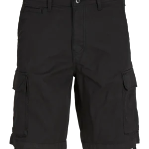 SHORT CARGO RELAXED TIRO ALTO TUCKER - Black Detail:SOLID