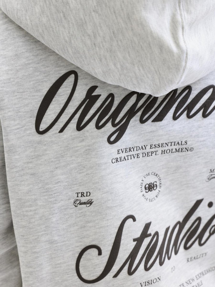 CANGURO RELAXED ESTAMPADO NORREBRO JNR - White Melange Detail:AW26 - Imagen 8