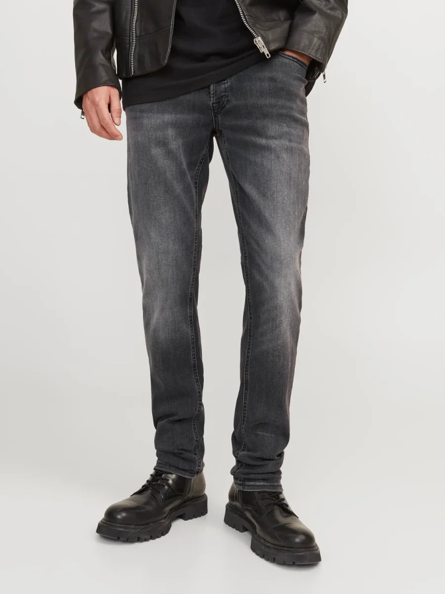 JEAN SLIM TIRO BAJO GLENN 817 - Black Denim - Imagen 5