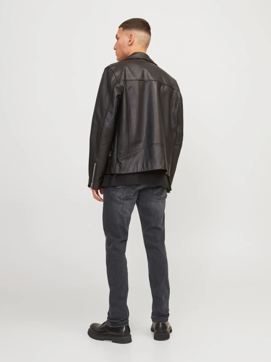 JEAN SLIM TIRO BAJO GLENN 817 - Black Denim - Imagen 6