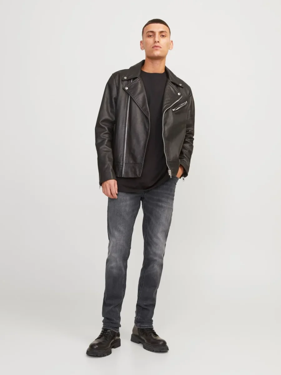JEAN SLIM TIRO BAJO GLENN 817 - Black Denim - Imagen 8