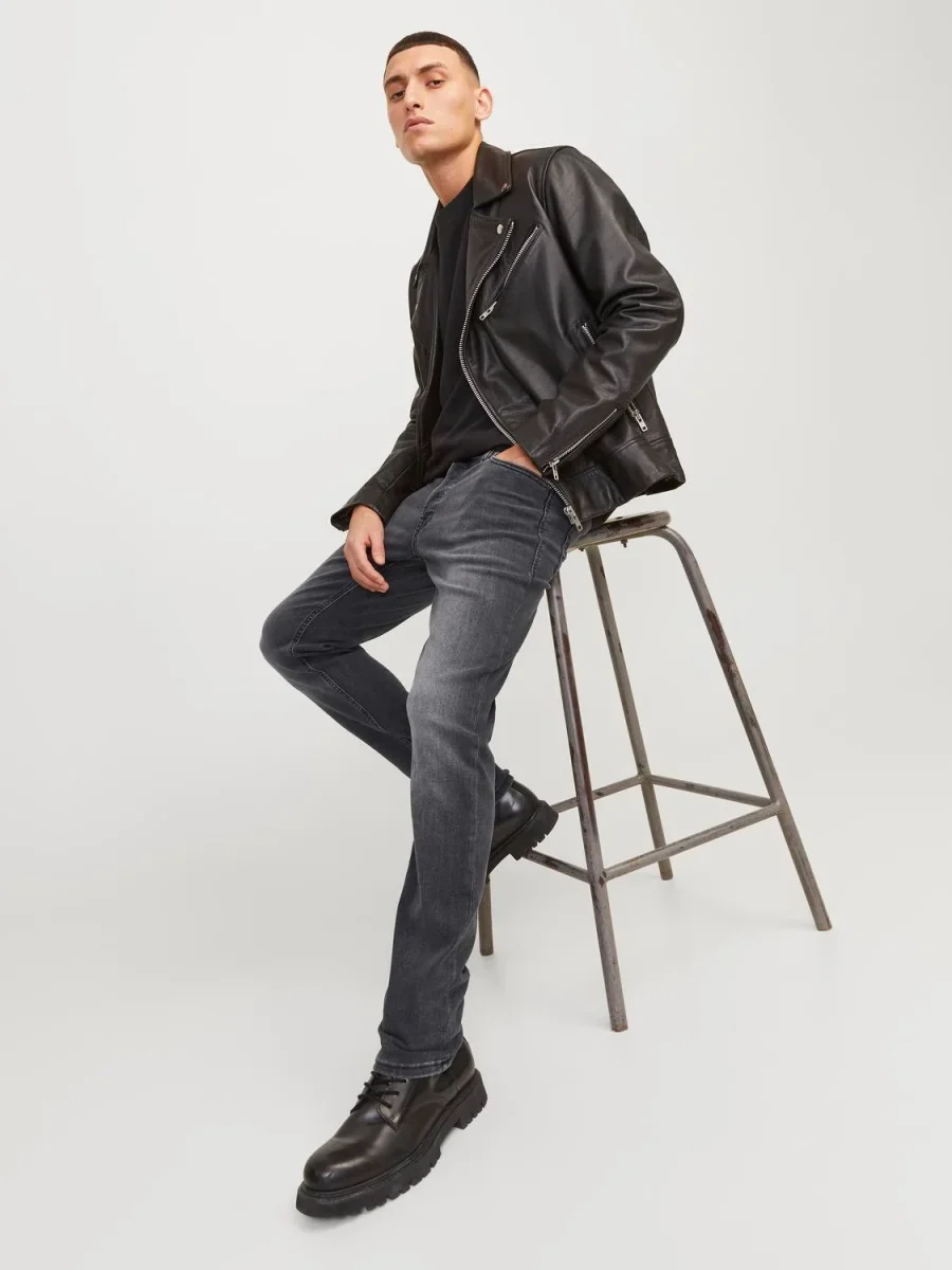 JEAN SLIM TIRO BAJO GLENN 817 - Black Denim - Imagen 9