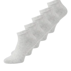 PACK DE MEDIAS CORTAS DEPORTIVAS DONGO - Light Grey Melange Detail:LGM - LGM - LGM - LGM