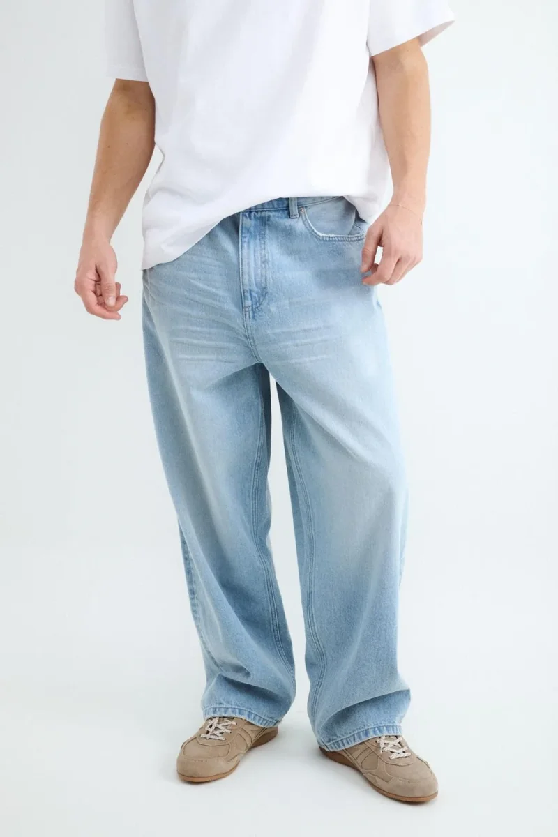JEAN LOOSE BMK-Light Blue Denim - Imagen 3