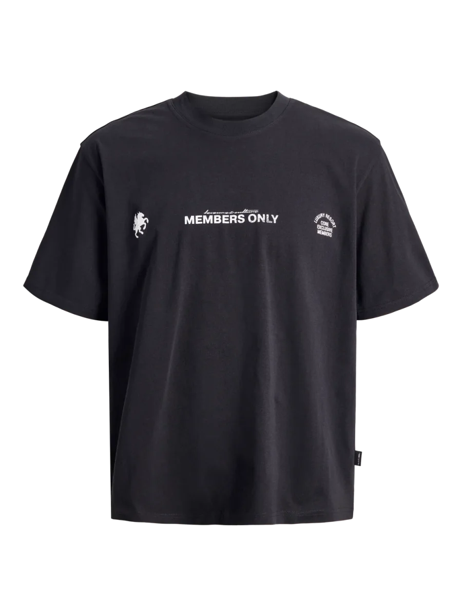 CAMISETA RELAXED REST JNR - Black