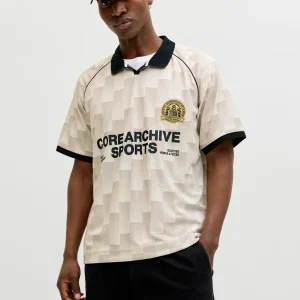 CAMISETA LOOSE POLO FÚTBOL - Sweet Corn AOP:AOP