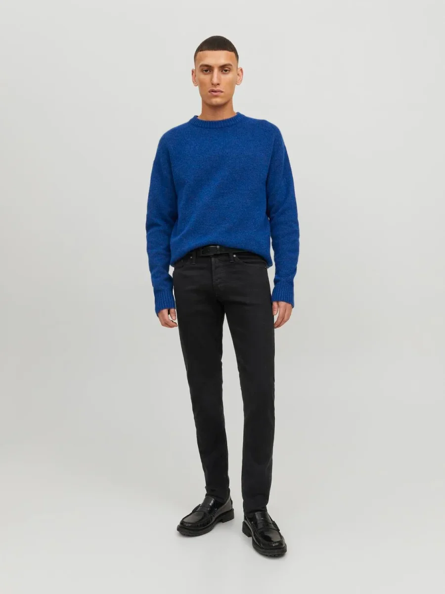 JEAN SLIM TIRO BAJO GLENN 029 - Black Denim - Imagen 7