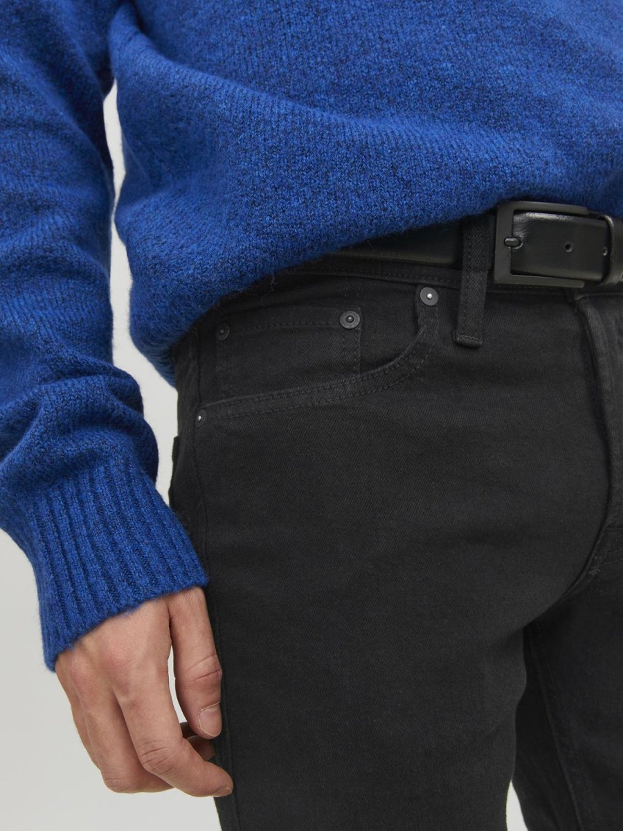 JEAN SLIM TIRO BAJO GLENN 029 - Black Denim - Imagen 6