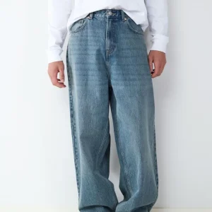 JEAN BAGGY LOOSE BMK-Blue Denim