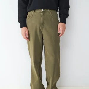 PANTALÓN STRAIGHT-Khaki