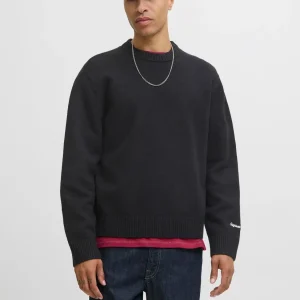 BUZO LOOSE TEJIDO NORREBRO - Black