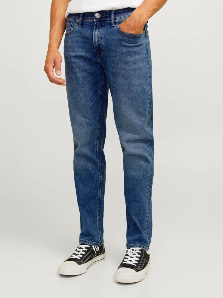 JEAN TAPERED TIRO MEDIO ADAM 223 - Blue Denim - Imagen 6