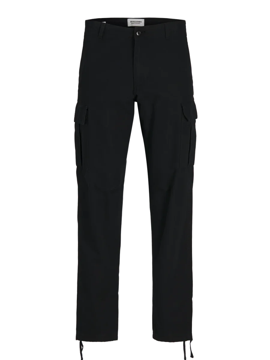 PANTALÓN CARGO RELAXED TIRO MEDIO BARKLEY - Black