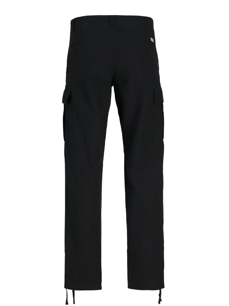 PANTALÓN CARGO RELAXED TIRO MEDIO BARKLEY - Black - Imagen 3