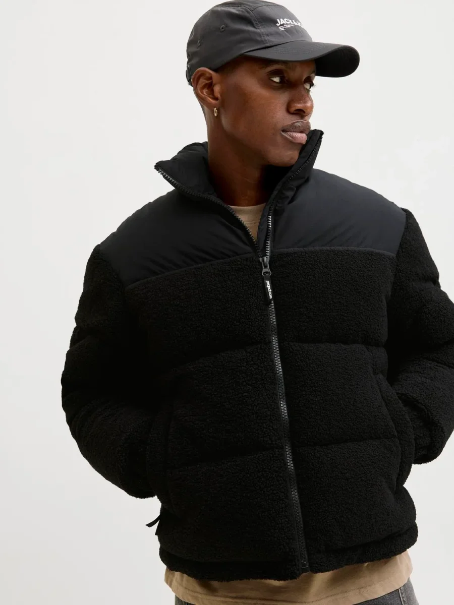 CAMPERA PUFFER FLARE - Black - Imagen 4