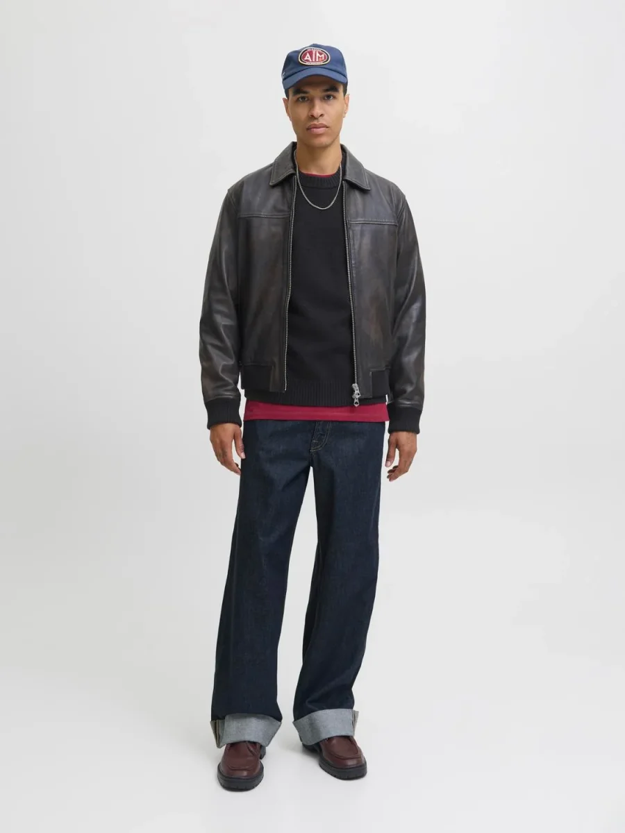 BUZO LOOSE TEJIDO NORREBRO - Black - Imagen 3