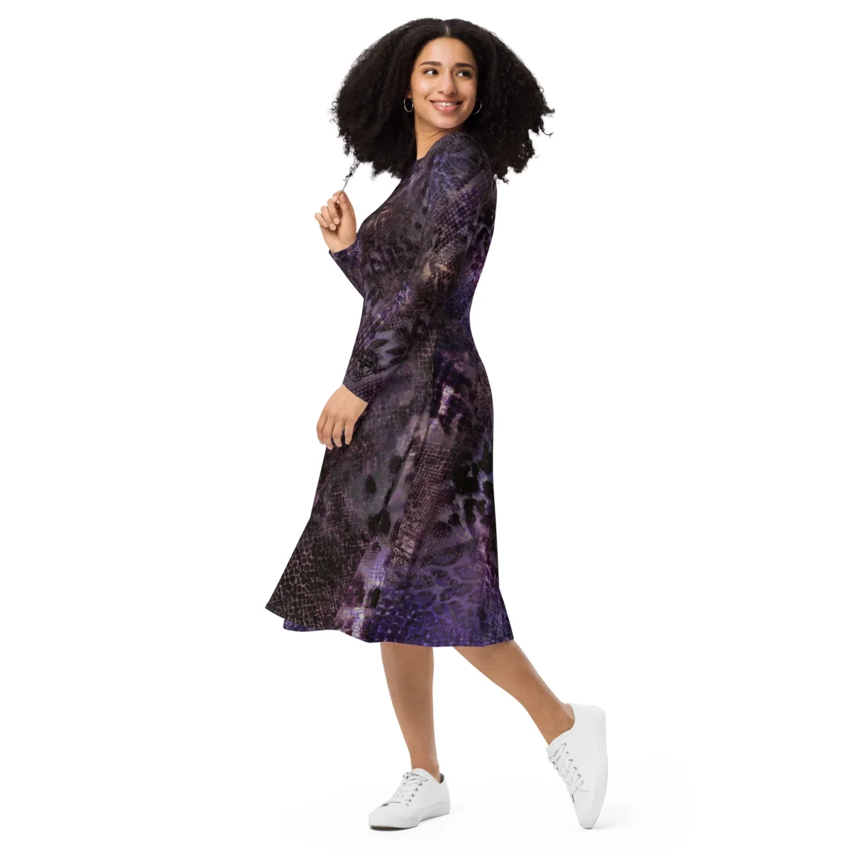 Vestido manga larga - Imagen 4