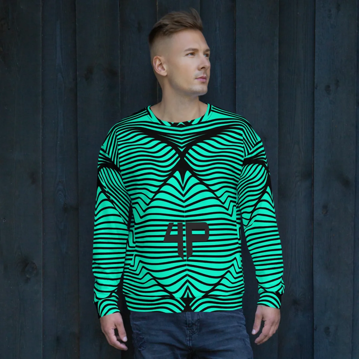 Sudadera sin capucha unisex - Imagen 2