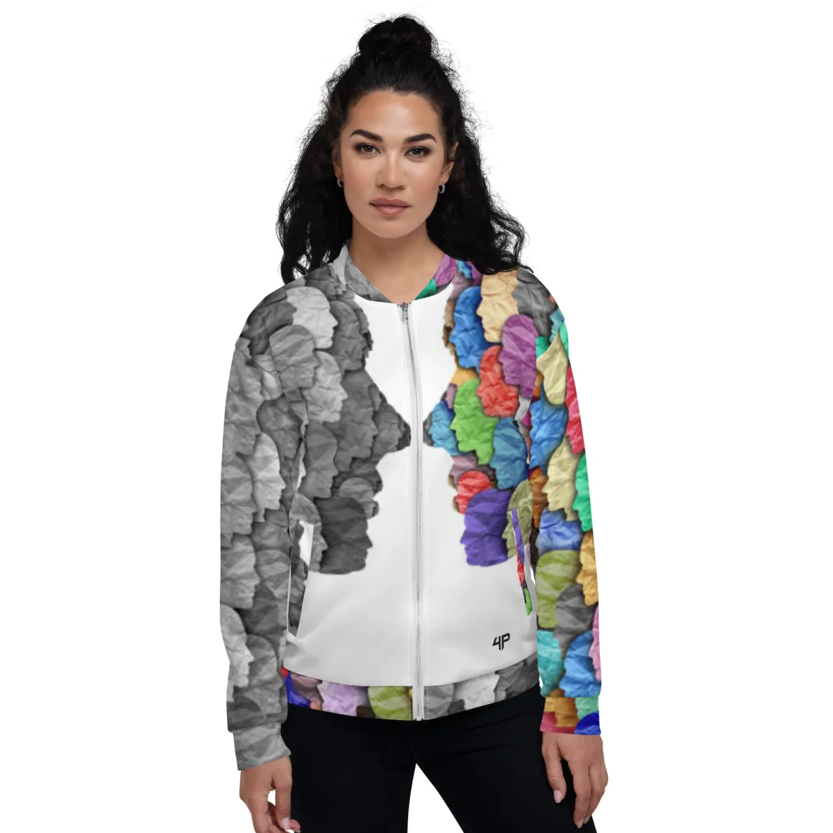 Chaqueta bomber all over unisex - Imagen 3