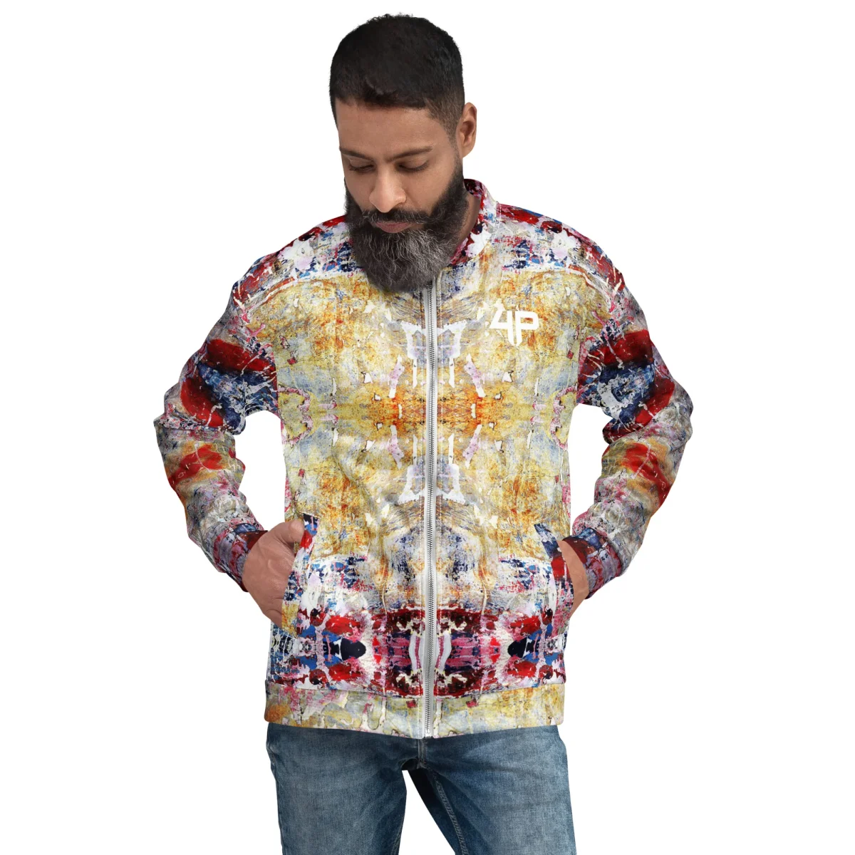 Chaqueta bomber all over unisex - Imagen 7
