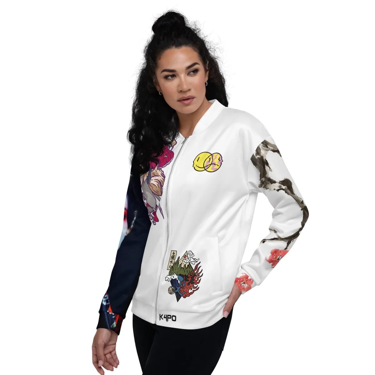 Chaqueta bomber all over unisex - Imagen 5