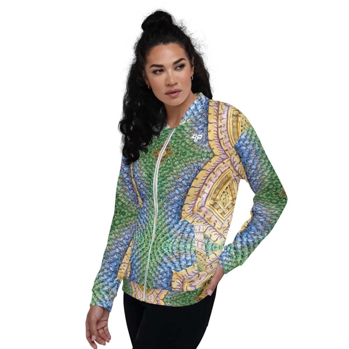 Chaqueta bomber all over unisex - Imagen 5