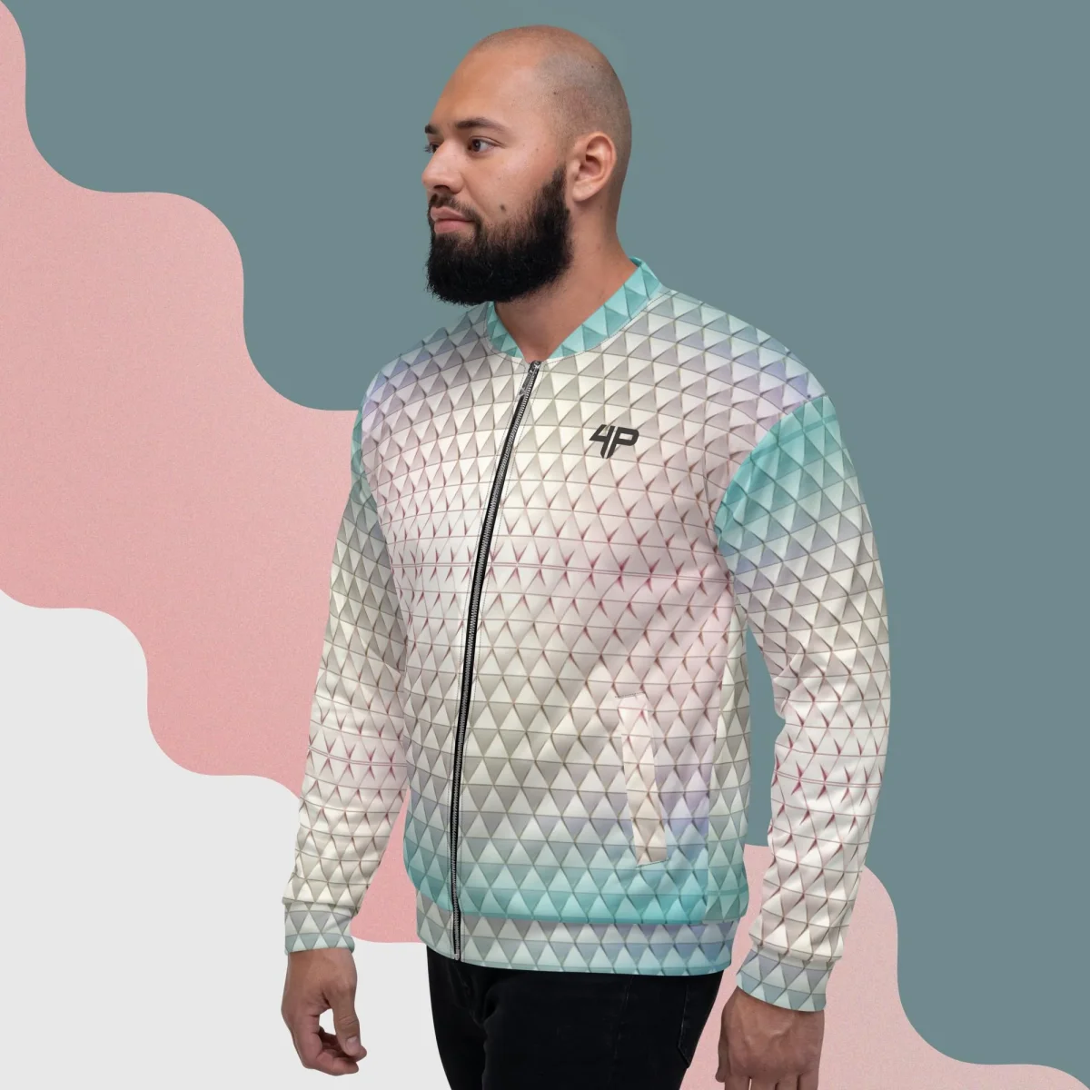 Unisex Bomber Jacket - Imagen 4