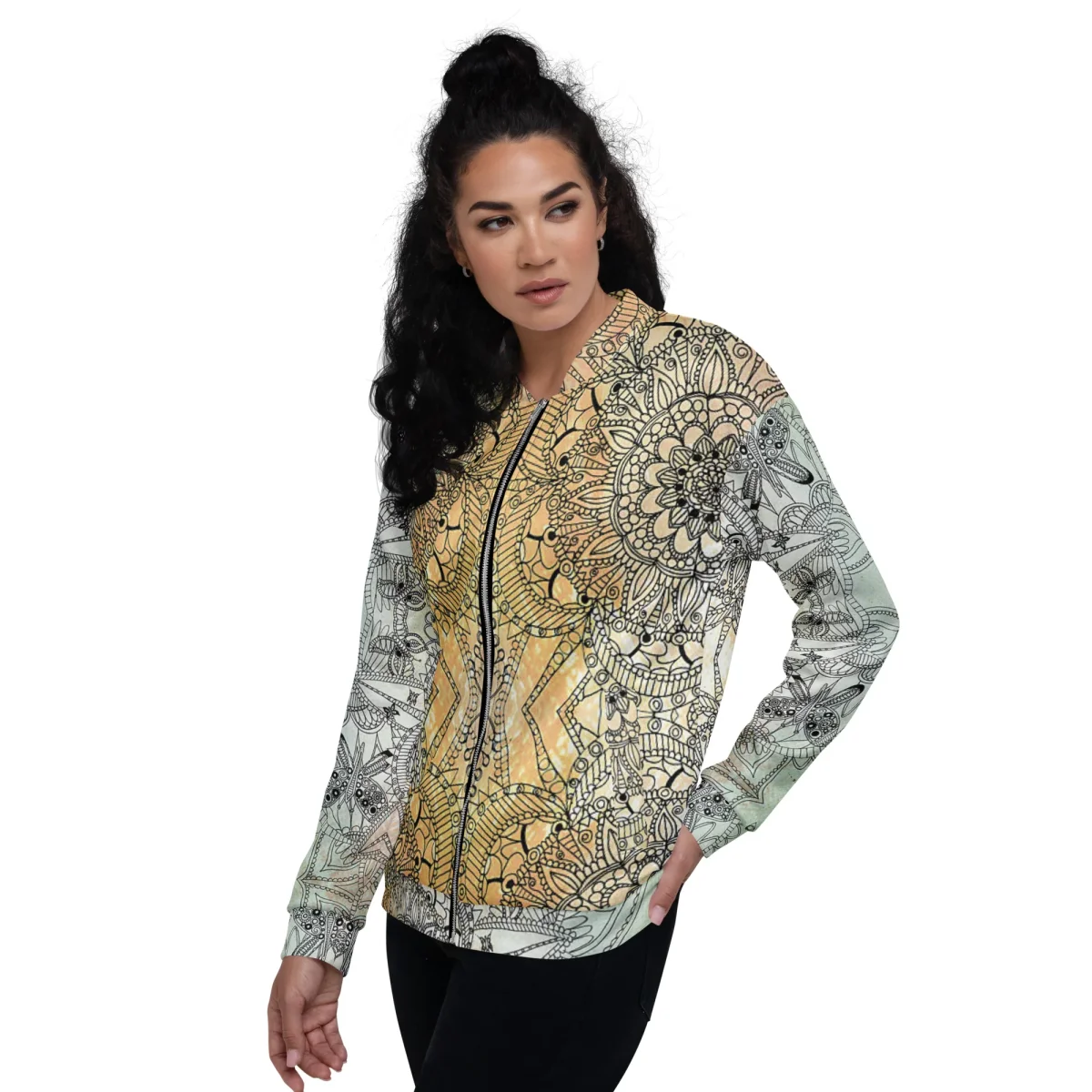 Chaqueta bomber all over unisex - Imagen 4