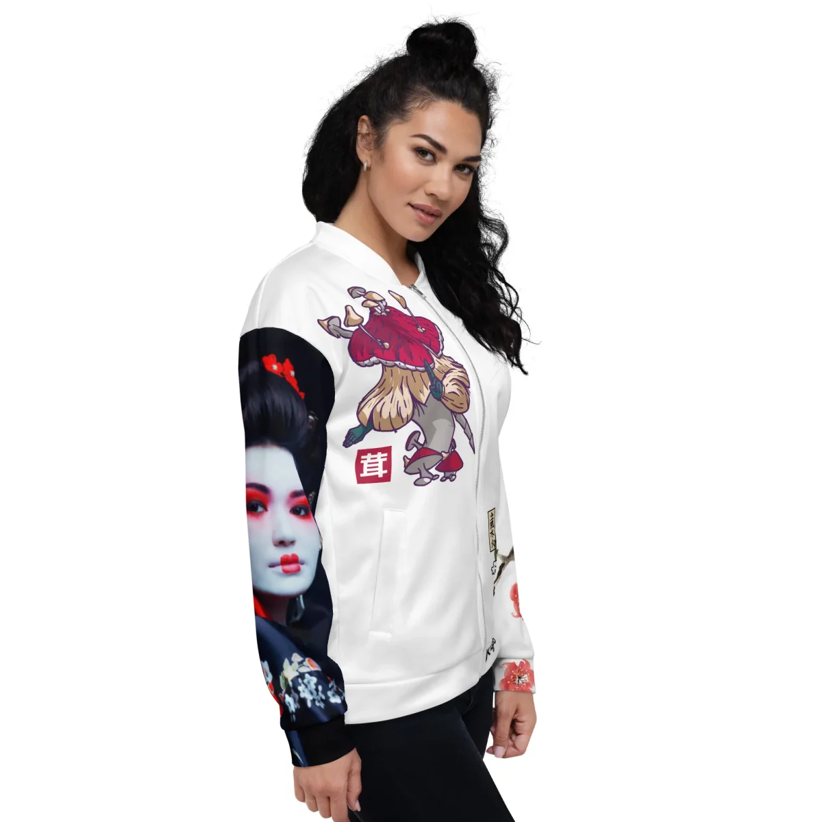 Chaqueta bomber all over unisex - Imagen 4