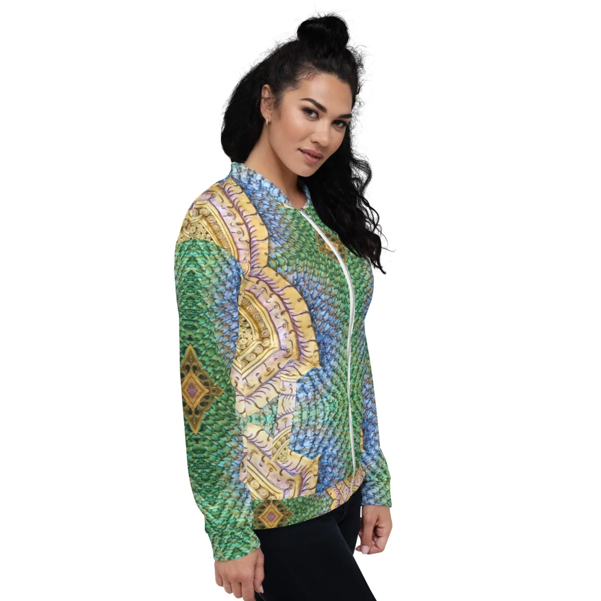 Chaqueta bomber all over unisex - Imagen 4